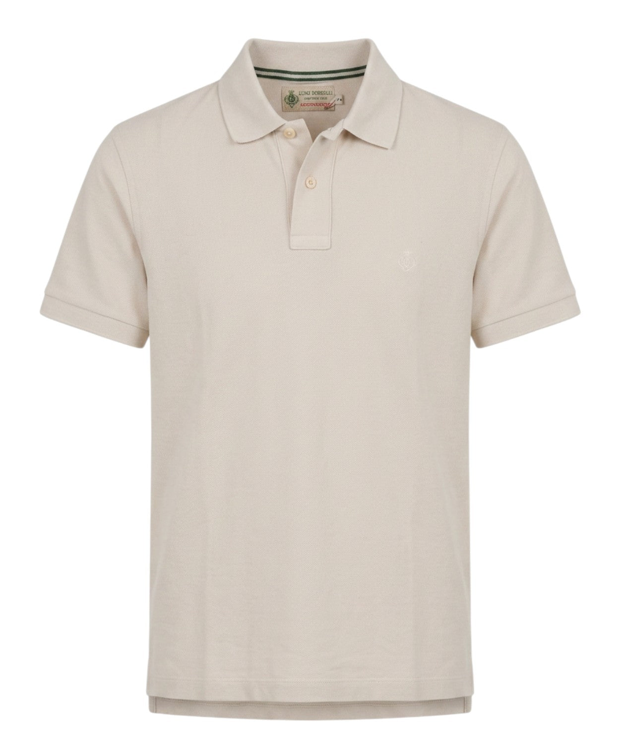 Polo Homme Luigi Borrelli en Piqué Stretch