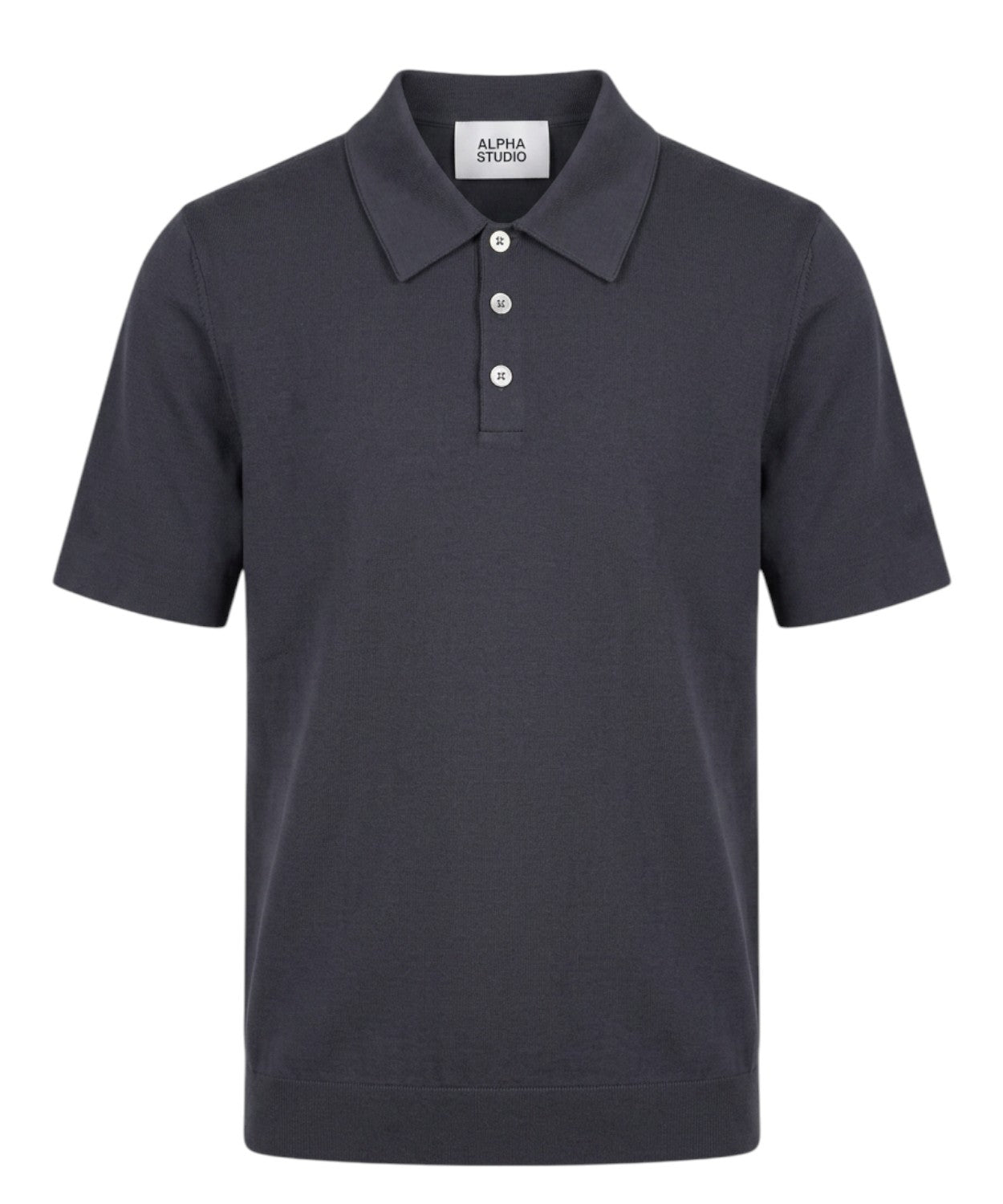 Polo homme en coton stretch Alpha Studio