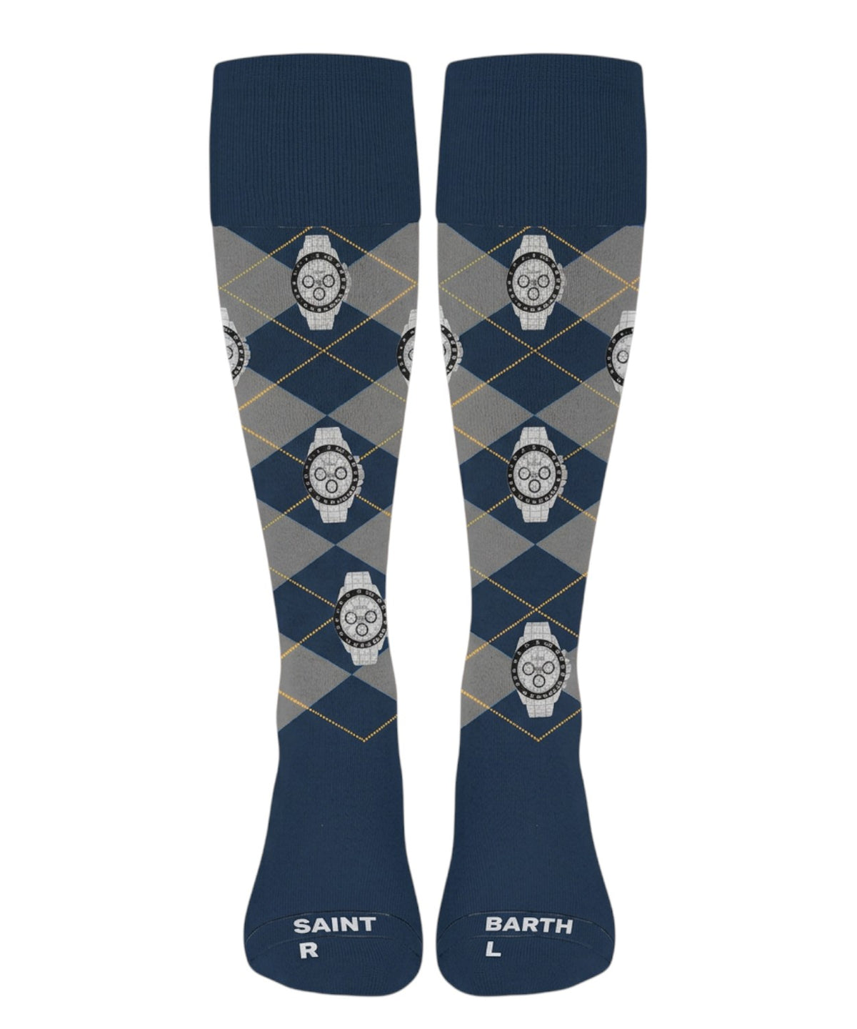 Calzini Jacquard in Cotone di Mc2 Saint Barth Watch