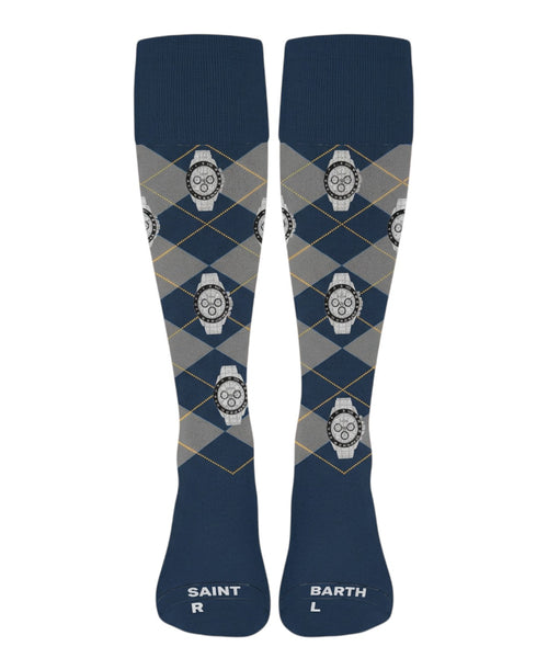 Calzini Jacquard in Cotone di Mc2 Saint Barth Watch
