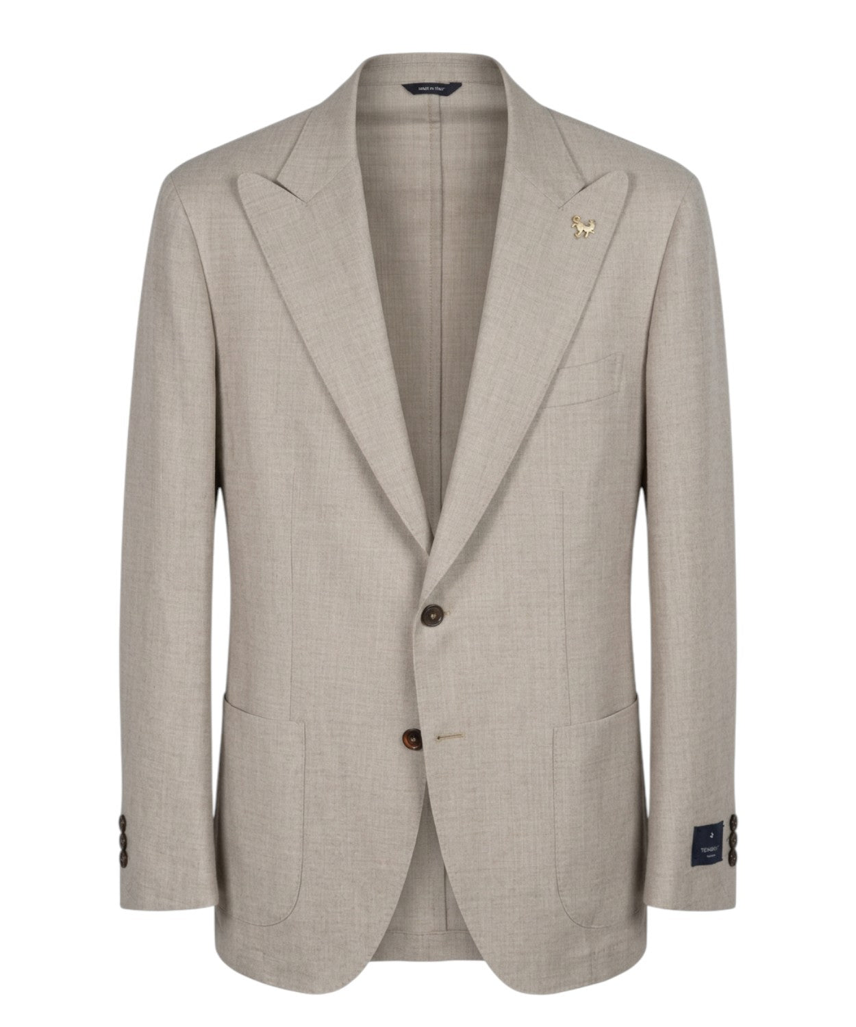 Giacca Uomo Monopetto in Lana Stretch di Tombolini