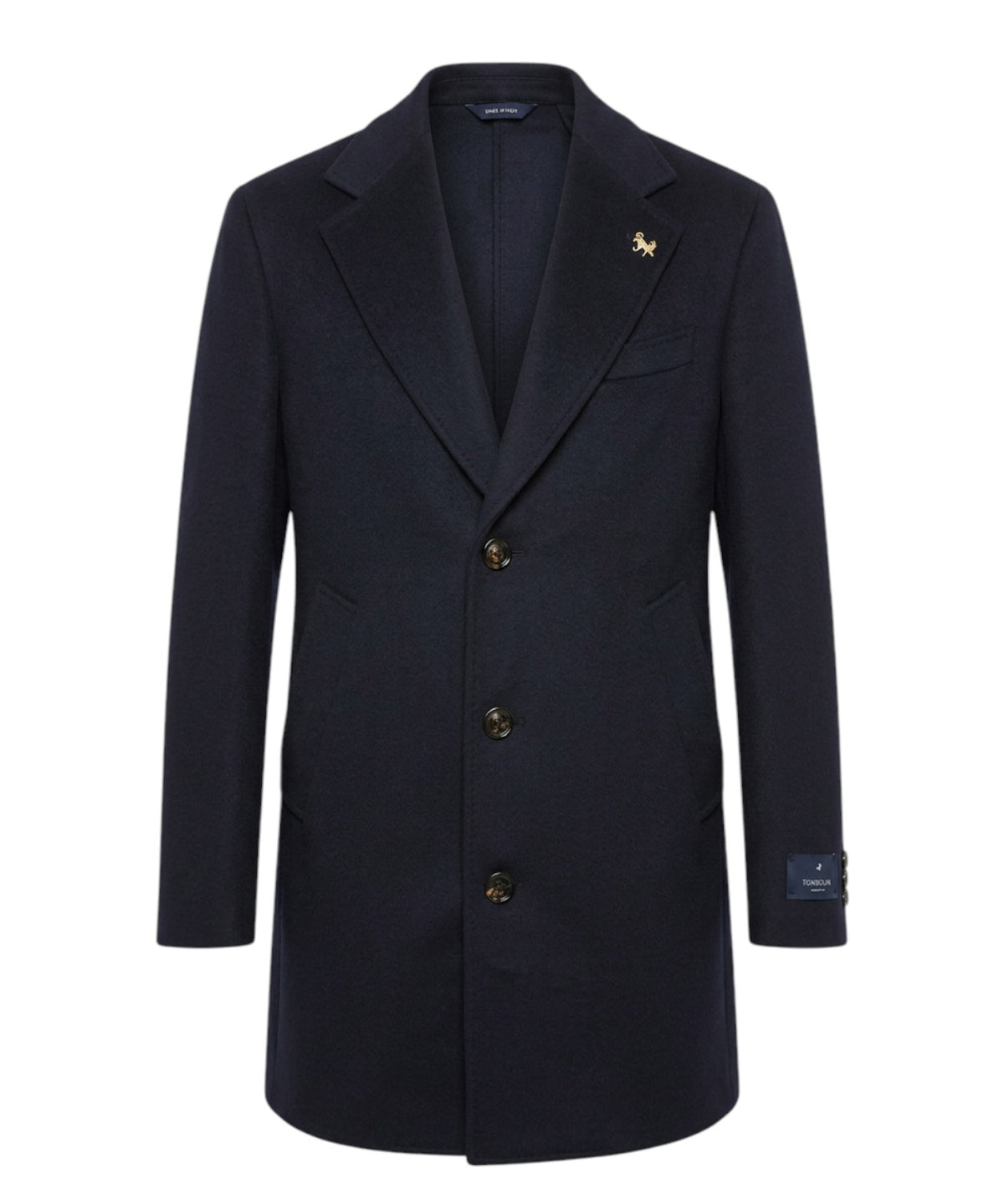 Manteau Homme Tombolini en laine et cachemire