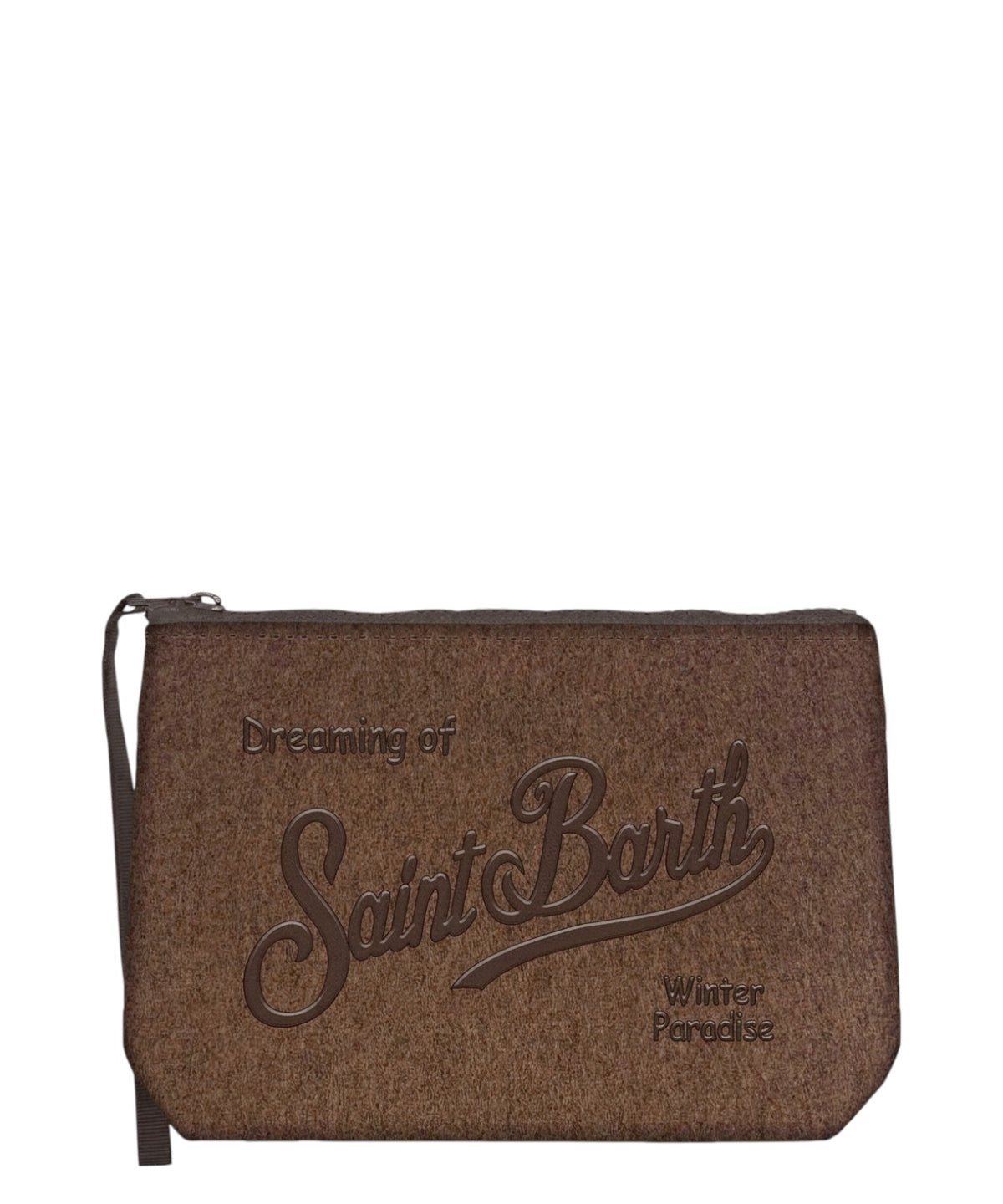 Pochette Aline in Feltro con Logo