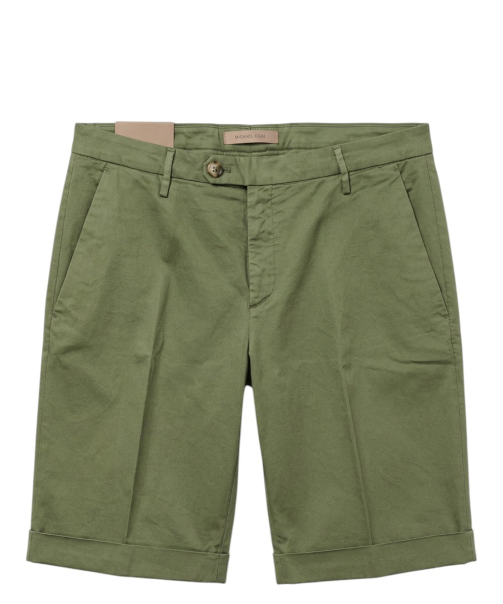 Bermuda homme en coton stretch de Michael Coal