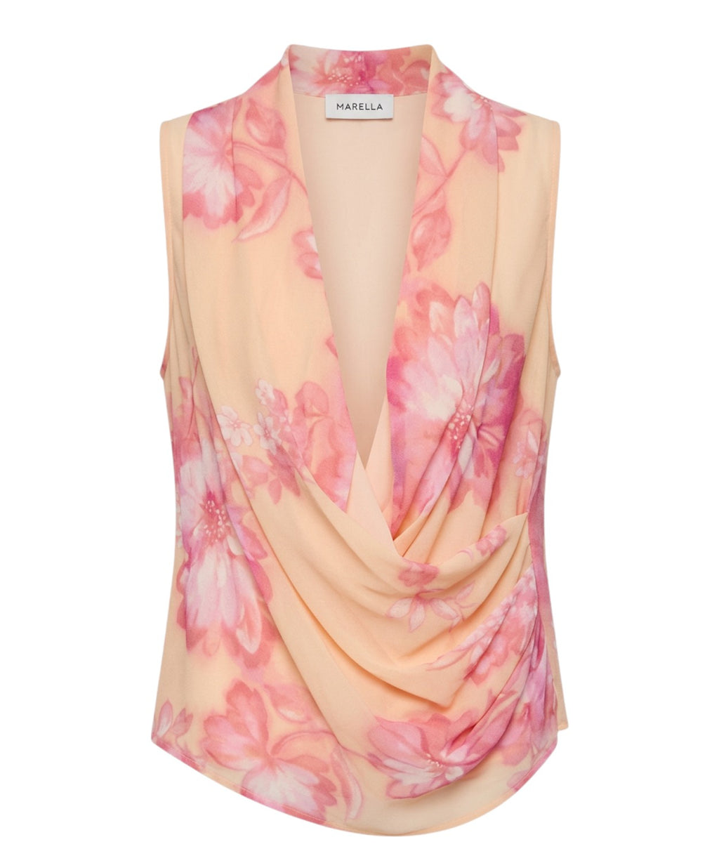 Blouse Marella Cabina Florale Croisée