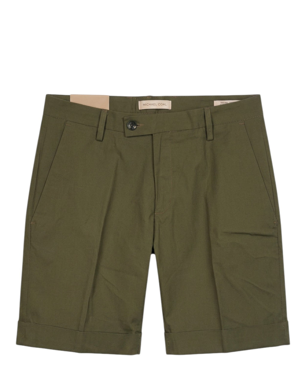 Bermuda Homme Michael Coal en Coton Stretch