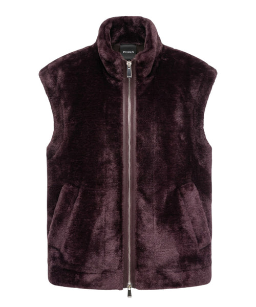 Smanicato Marella Donna in Pelliccia con Zip Elegante