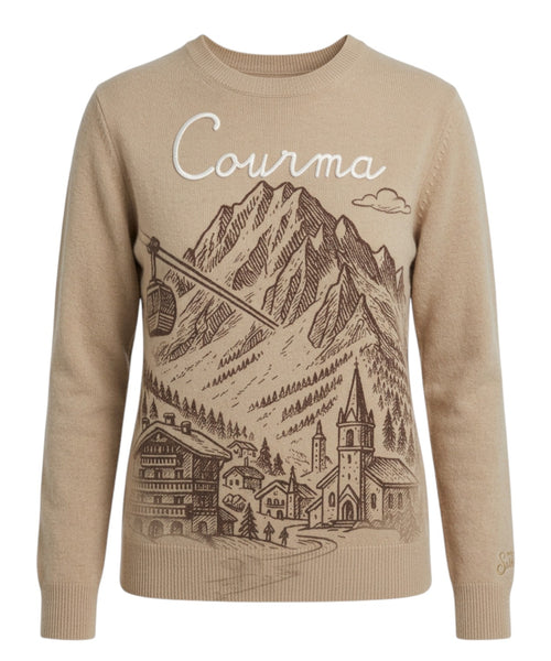 Pull pour femme MC2 Saint Barth New Queen imprimé