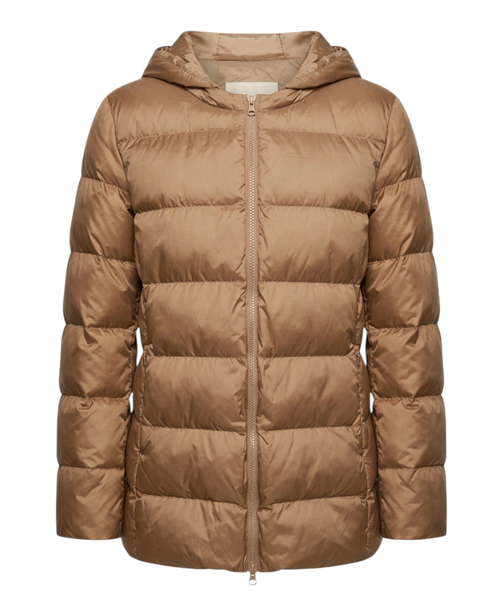 Piumino Midi MM Max Mara Cangiante in Nylon Tecnico