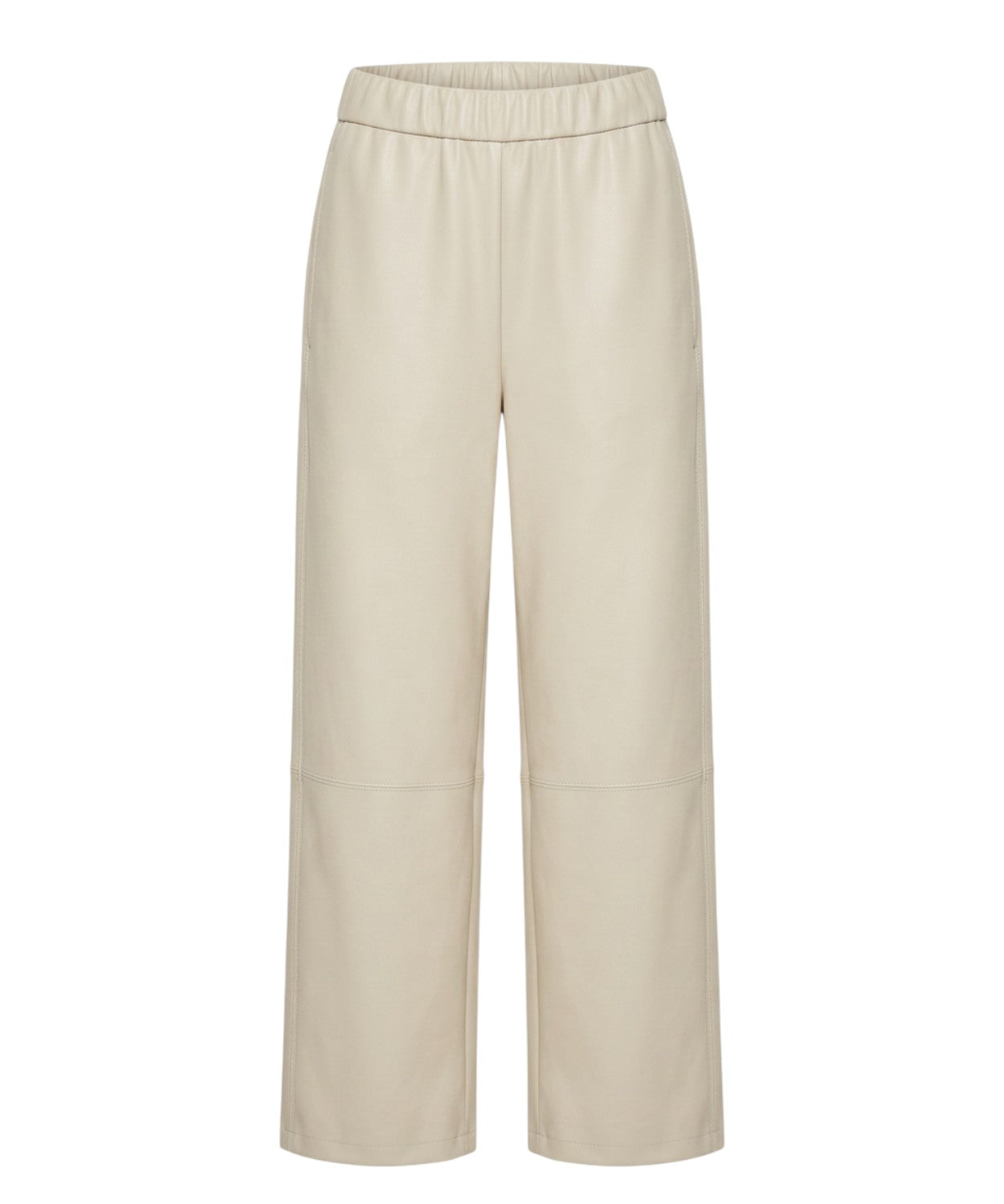 Pantaloni ecopelle gamba larga MM Max Mara eleganti