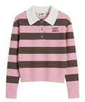 Pull femme MC2 Saint Barth Hadidy avec col et boutons