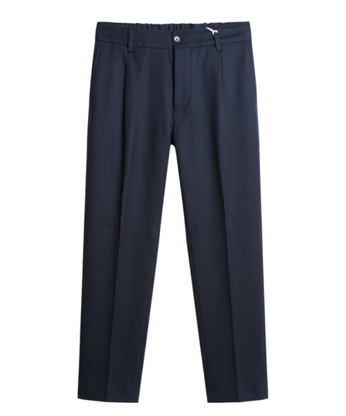 Pantalons élégants en laine avec cordon de serrage BE ABLE