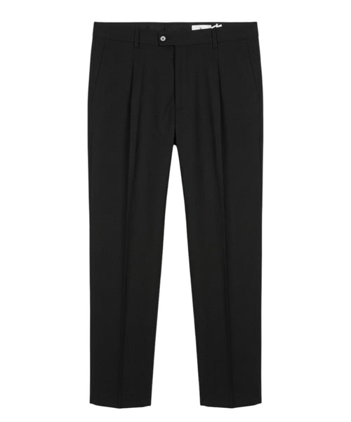 Pantaloni Eleganti in Lana Stretch per Uomo