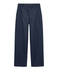 Pantalons effet cuir nubuck à jambe large