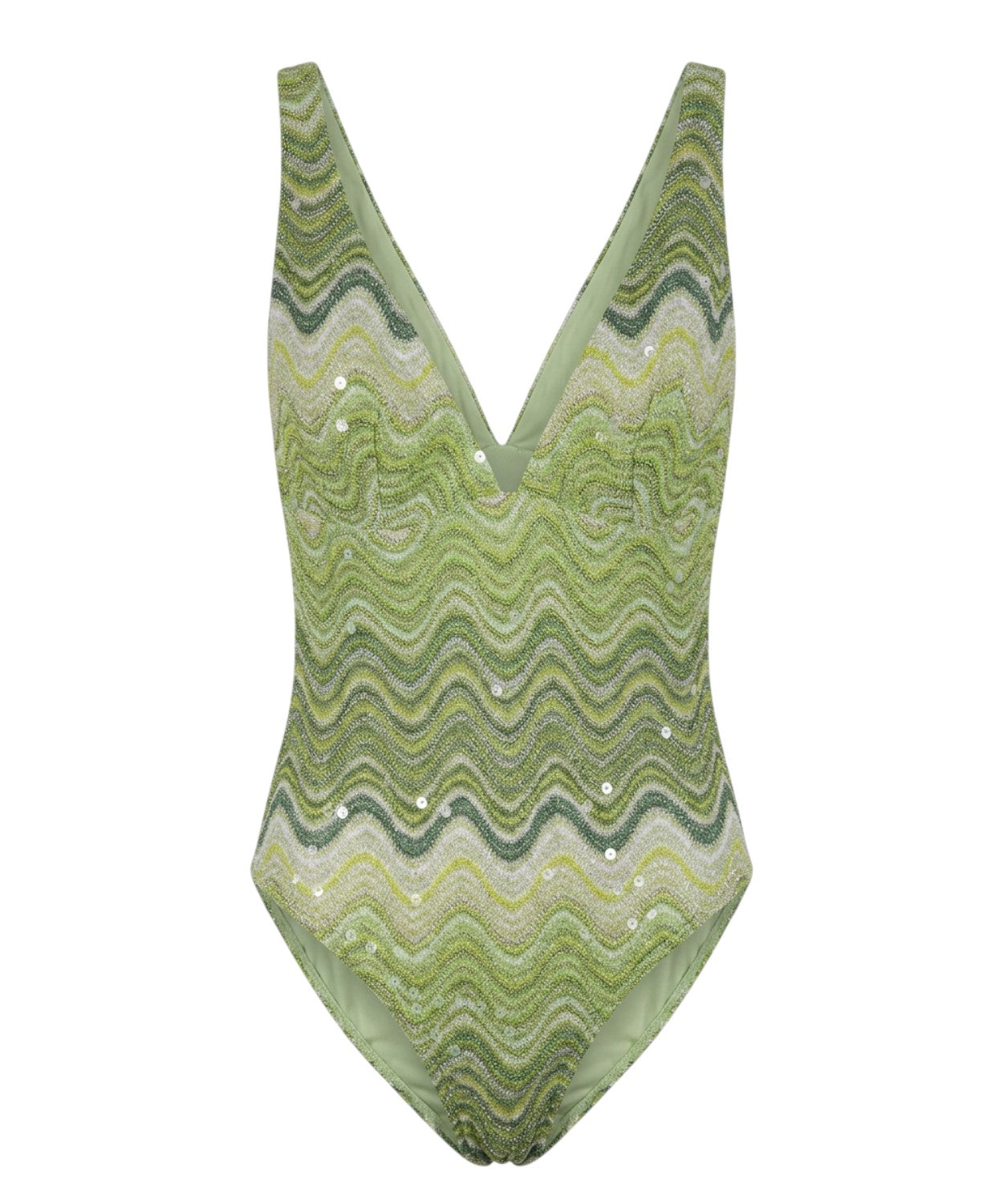 Maillot de bain une pièce MC2 Saint Barth avec paillettes
