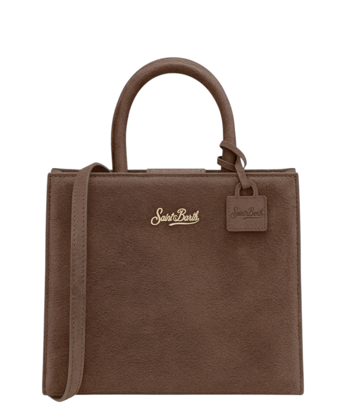 Shop Bag Midi in Suede