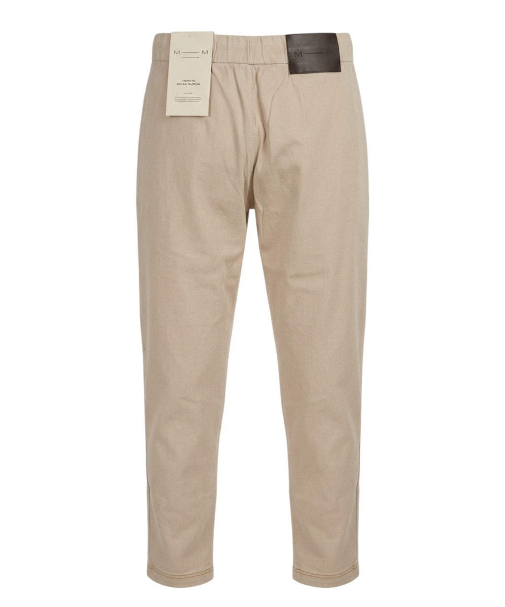Pantaloni Carrot Fit con Cinturino Elastico per Donna