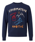 Pull homme Heron en cachemire Gin Tonic
