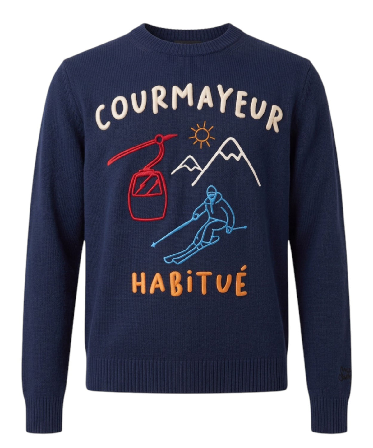 Pull homme Heron en cachemire Gin Tonic