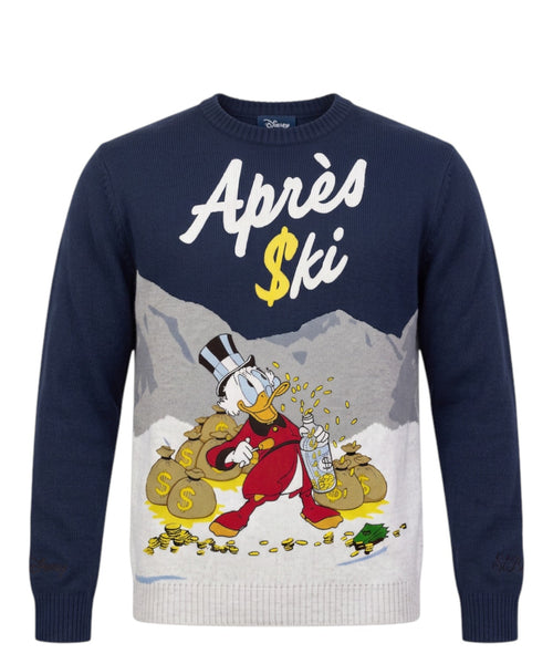 Pull Heron en mélange cachemire avec broderie Snoopy