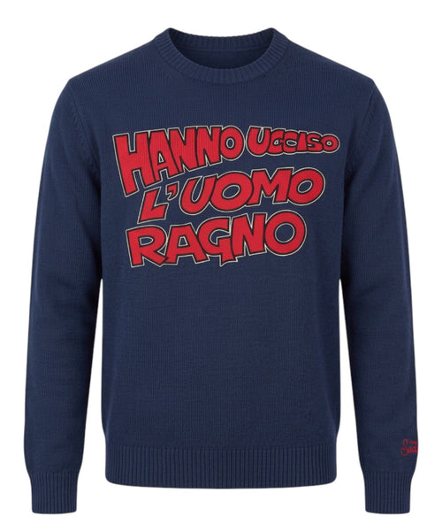 Pull homme Heron en cachemire Gin Tonic