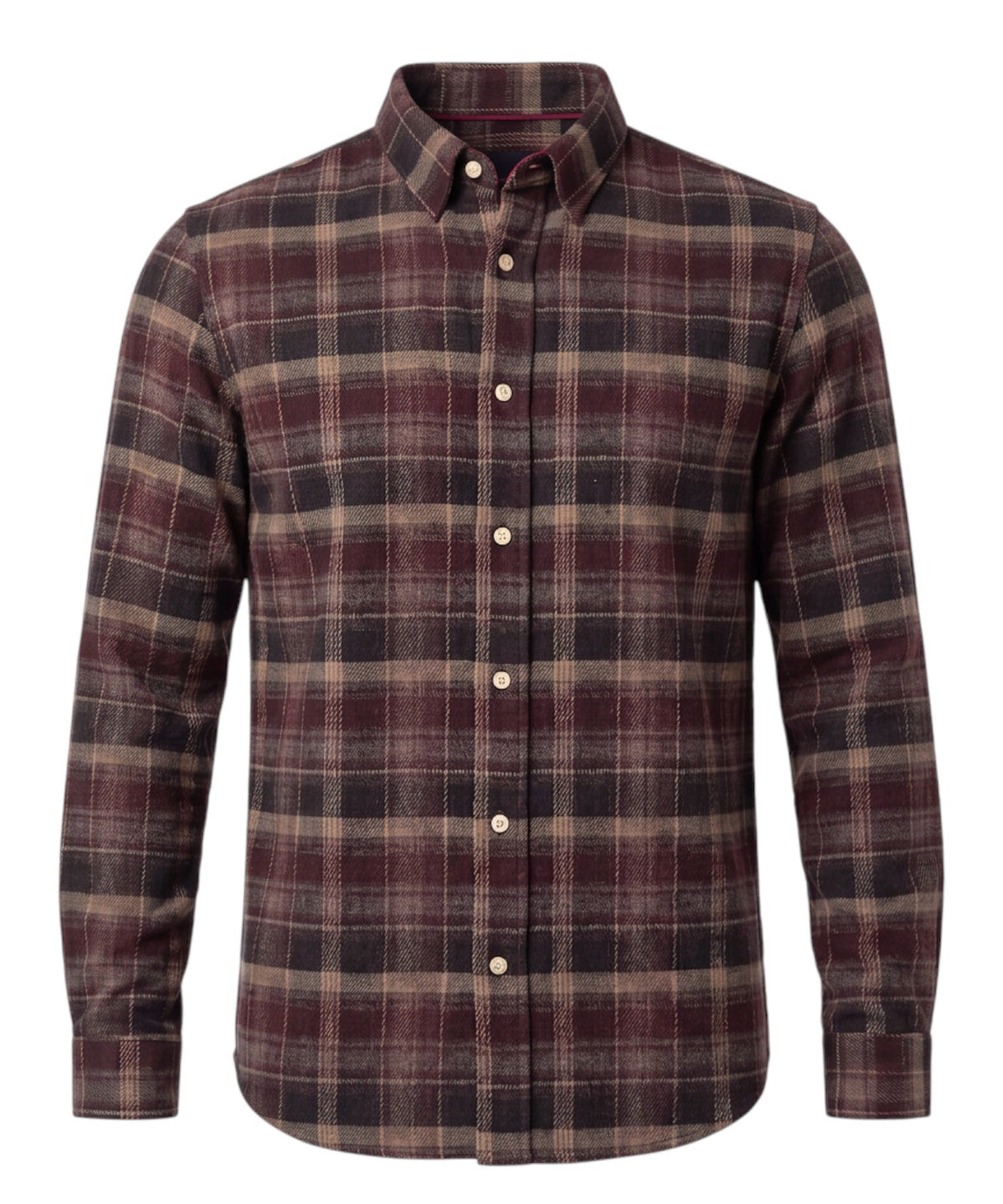 Chemise en flanelle Homme Seefeld avec broderie Après-ski