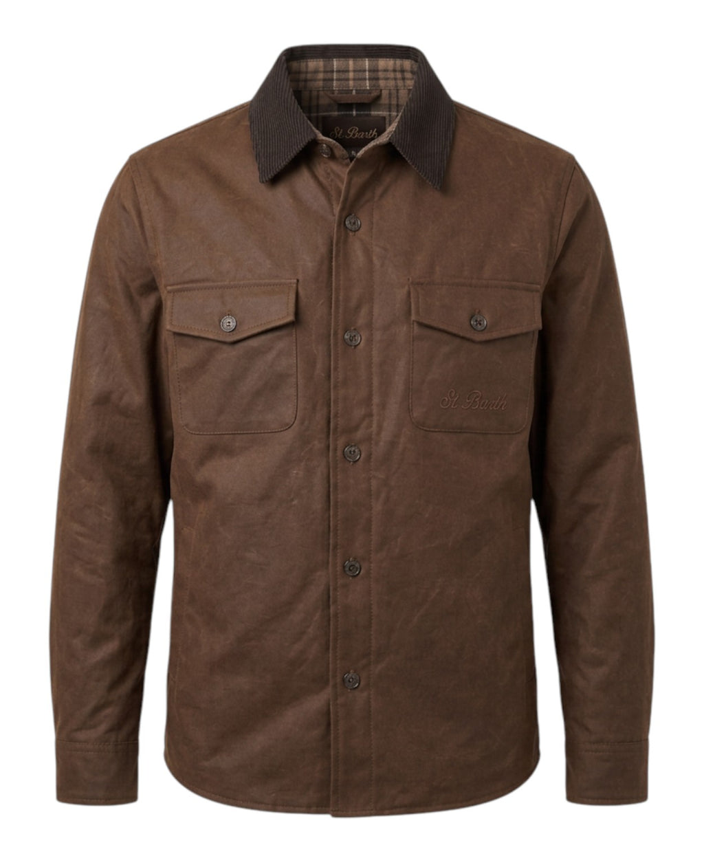 Veste Homme Bexley en coton ciré MC2 Saint Barth