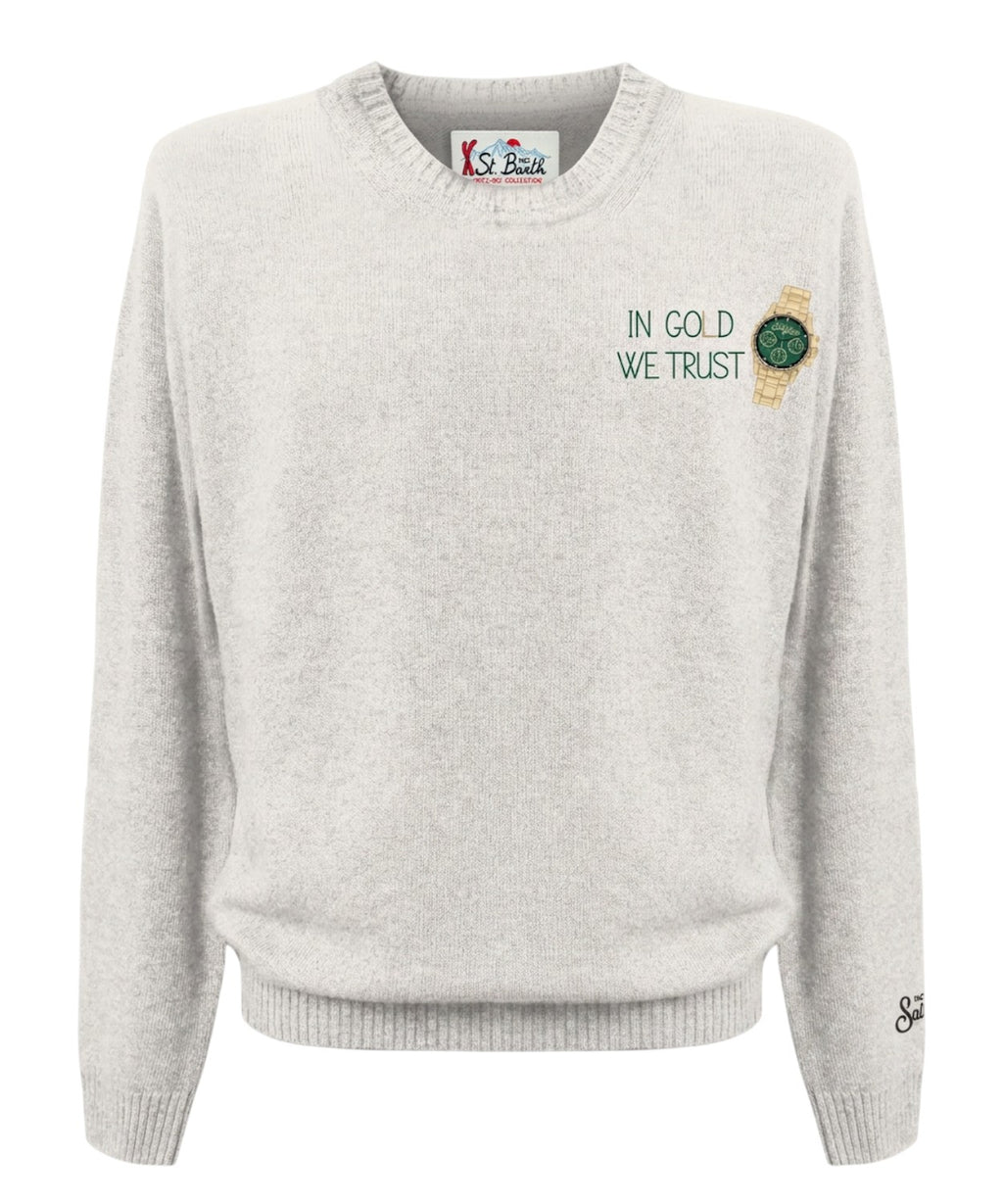 Pull Heron Light avec broderie "Sommelier..."
