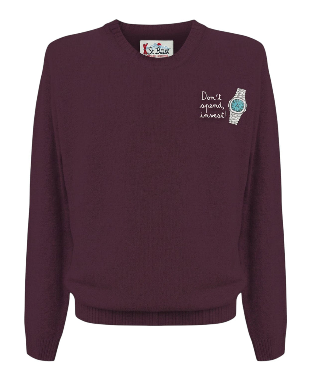 Pull Heron Light avec broderie "Sommelier..."