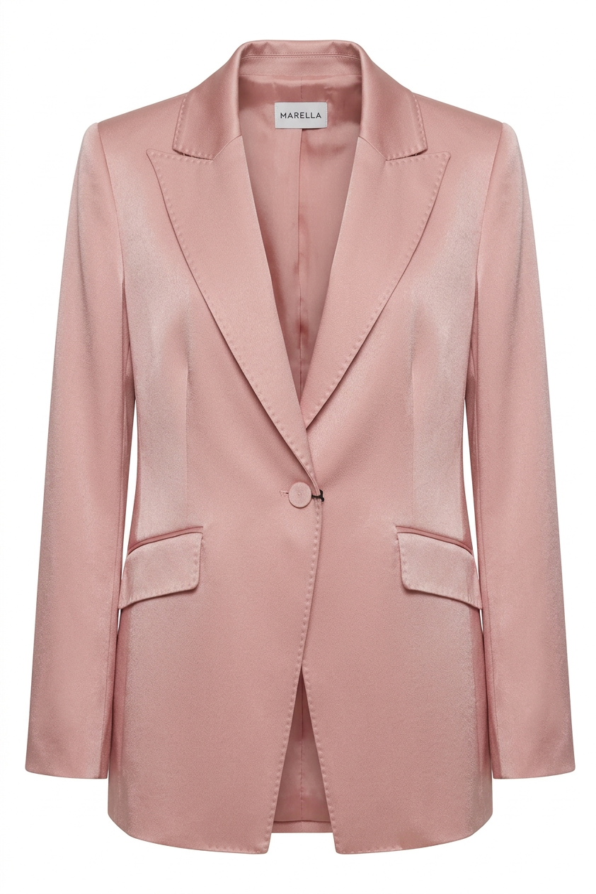 Blazer Donna Rosa Satin MLLETEREO