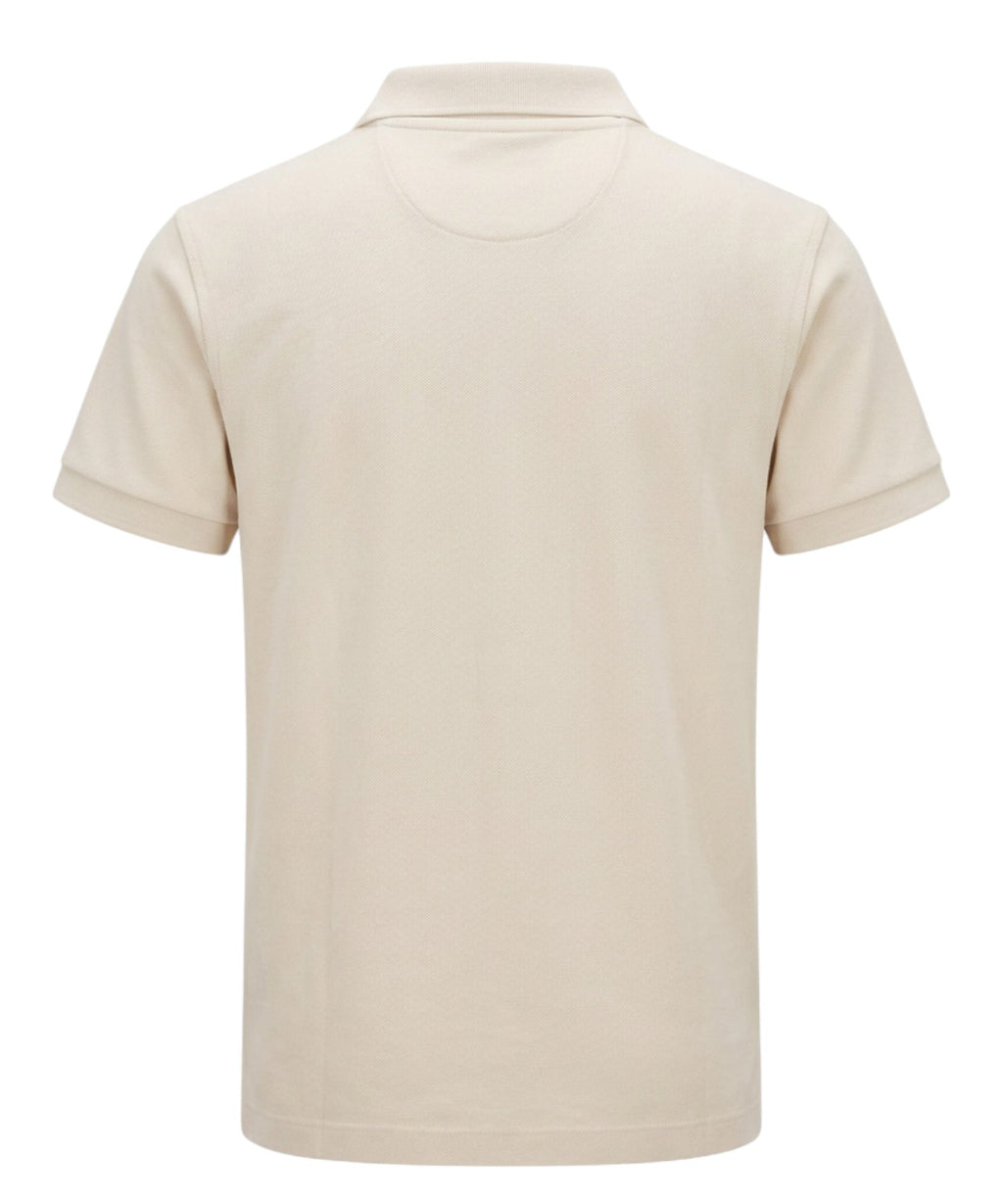 Polo Homme Luigi Borrelli en Piqué Stretch
