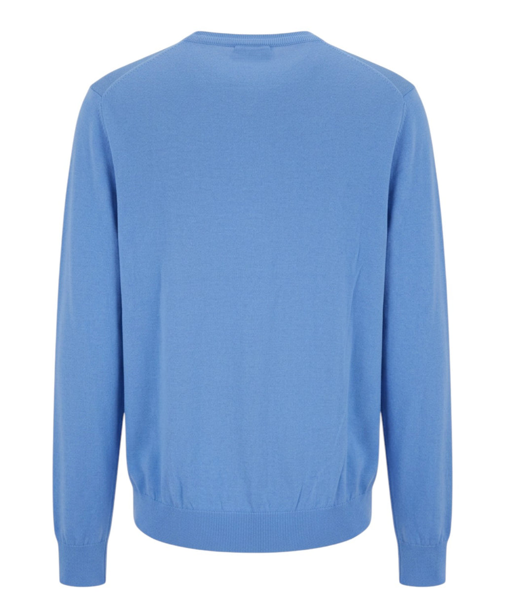 Pull col rond homme en fil de coton Jeordie’s