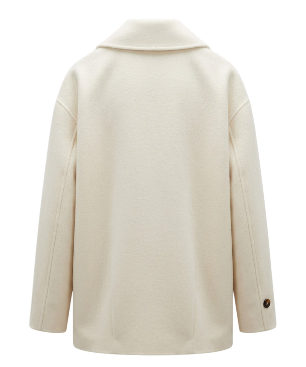 Blouson Donna in Misto Lana Doppiopetto