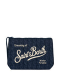 Pochette Aline en tricot avec logo