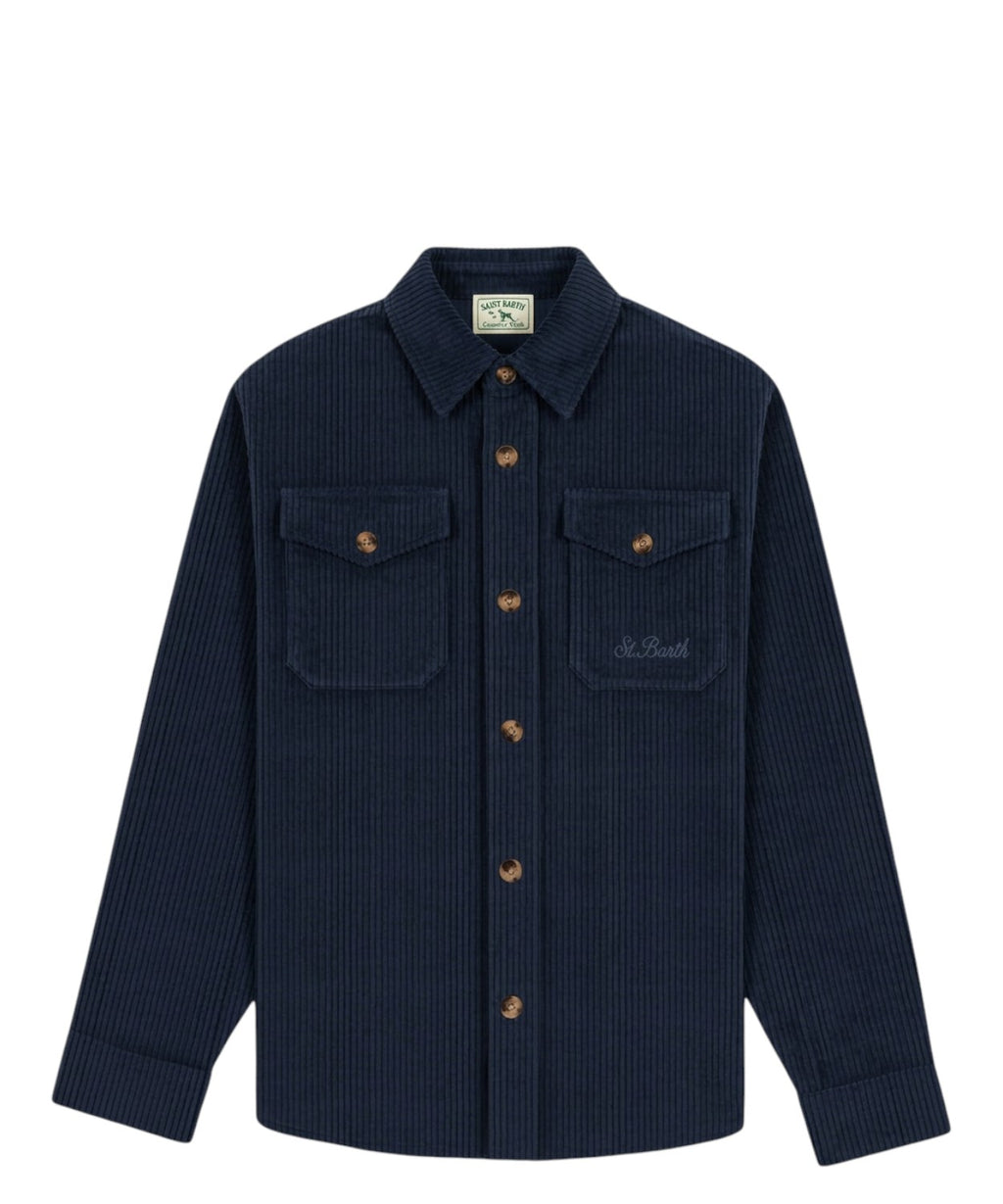 Veste Landeck en velours côtelé avec doublure sherpa