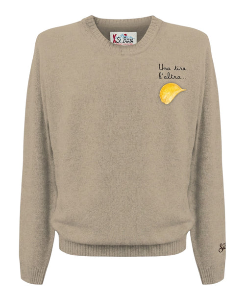 Pull Heron Light avec broderie "Sommelier..."