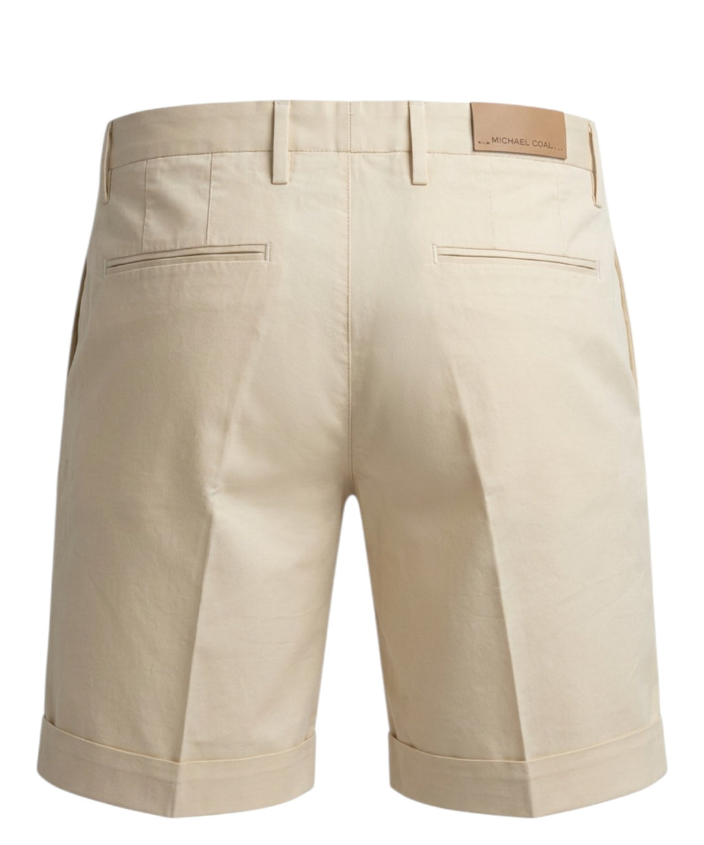 Bermuda Homme Michael Coal en Coton Stretch