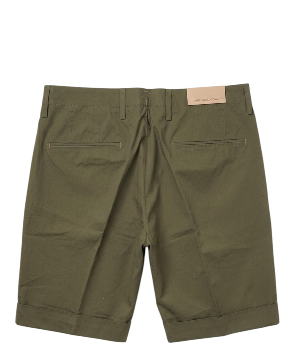 Bermuda Homme Michael Coal en Coton Stretch