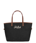 Sac City Medium Nylon Noir MC2 Saint Barth