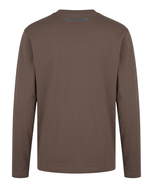 T-shirt à manches longues PINZA en coton avec logo
