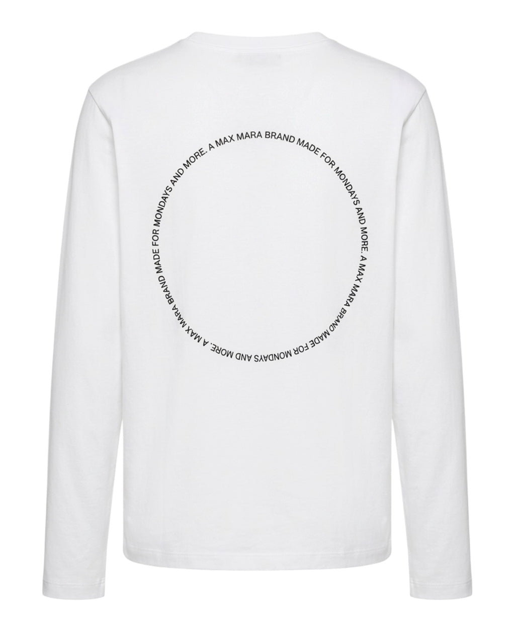 T-shirt à manches longues PINZA en coton avec logo