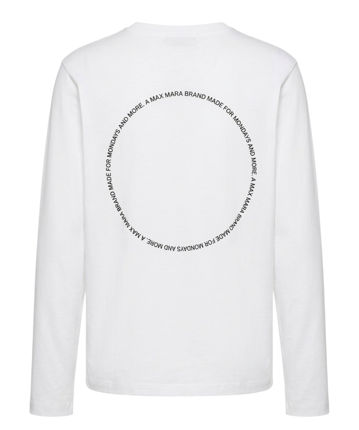 T-shirt à manches longues PINZA en coton avec logo