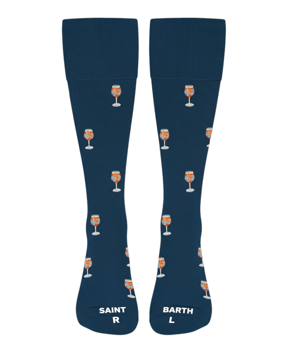 Calzini Jacquard in Cotone di Mc2 Saint Barth Spritz