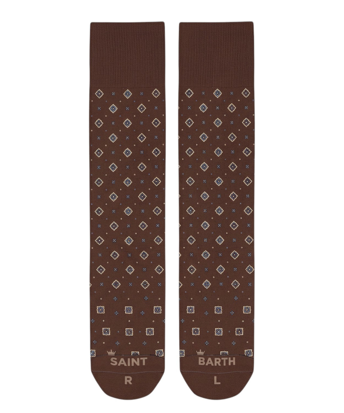 Calzini Jacquard in Cotone di Mc2 Saint Barth