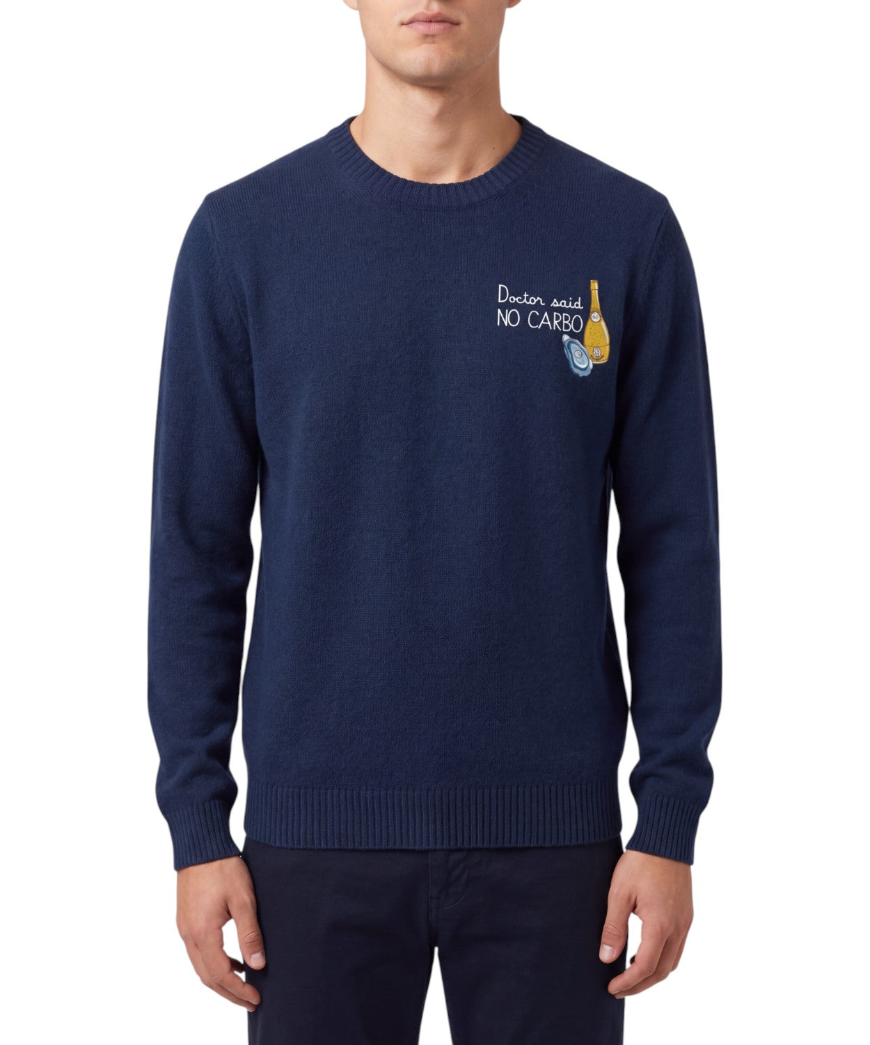 Pull Heron Light avec broderie "Sommelier..."