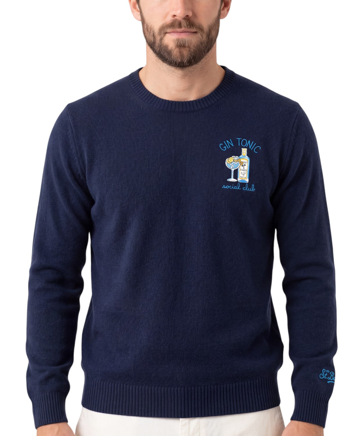 Pull Heron Light avec broderie "Sommelier..."