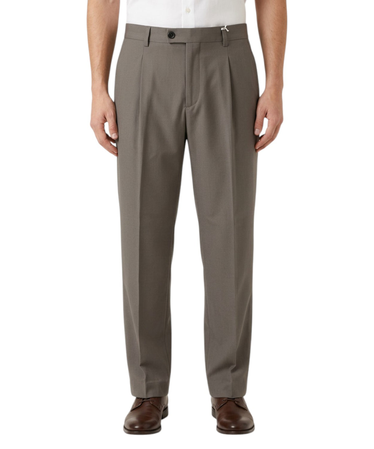Pantalons élégants en laine stretch pour Homme Be Able