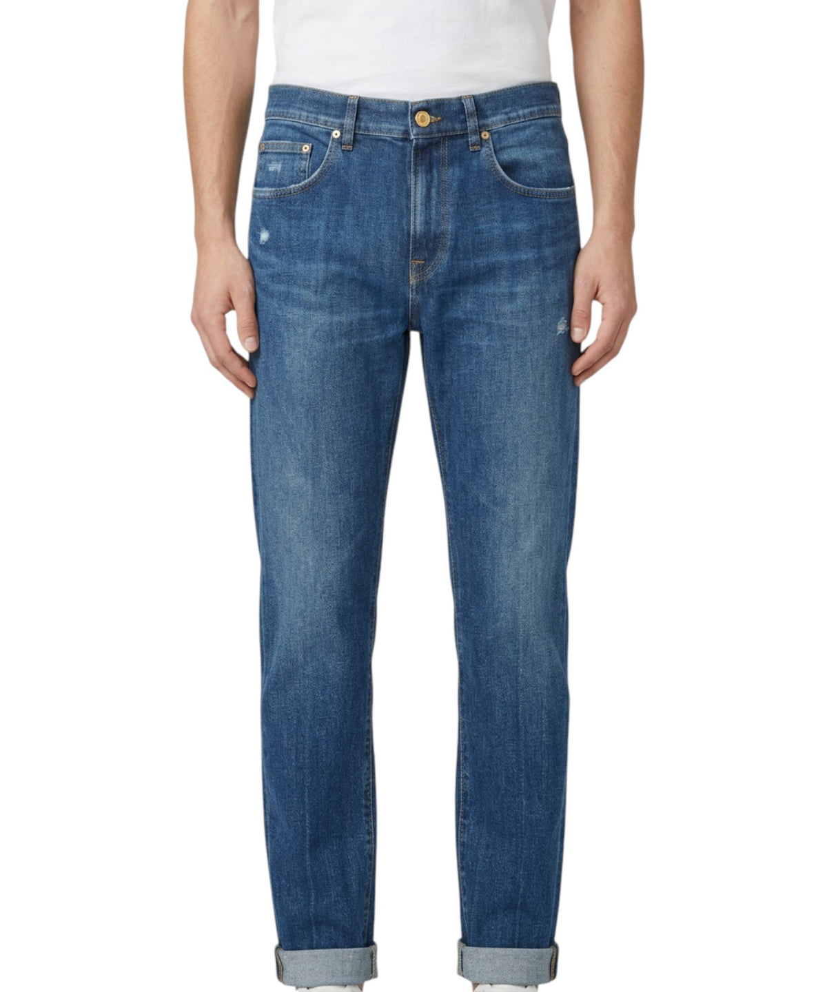 Jeans Homme Dondup Icon Slim Fit en denim stretch