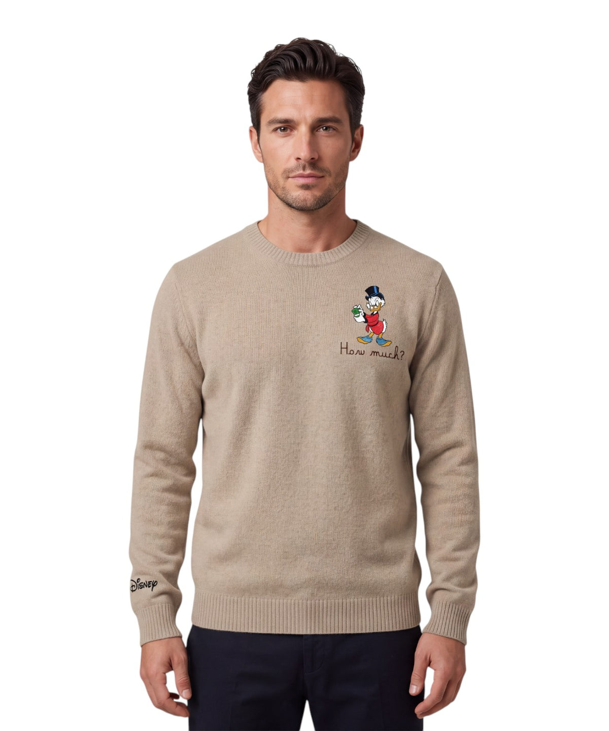 Pull Heron Light avec broderie Oncle Picsou