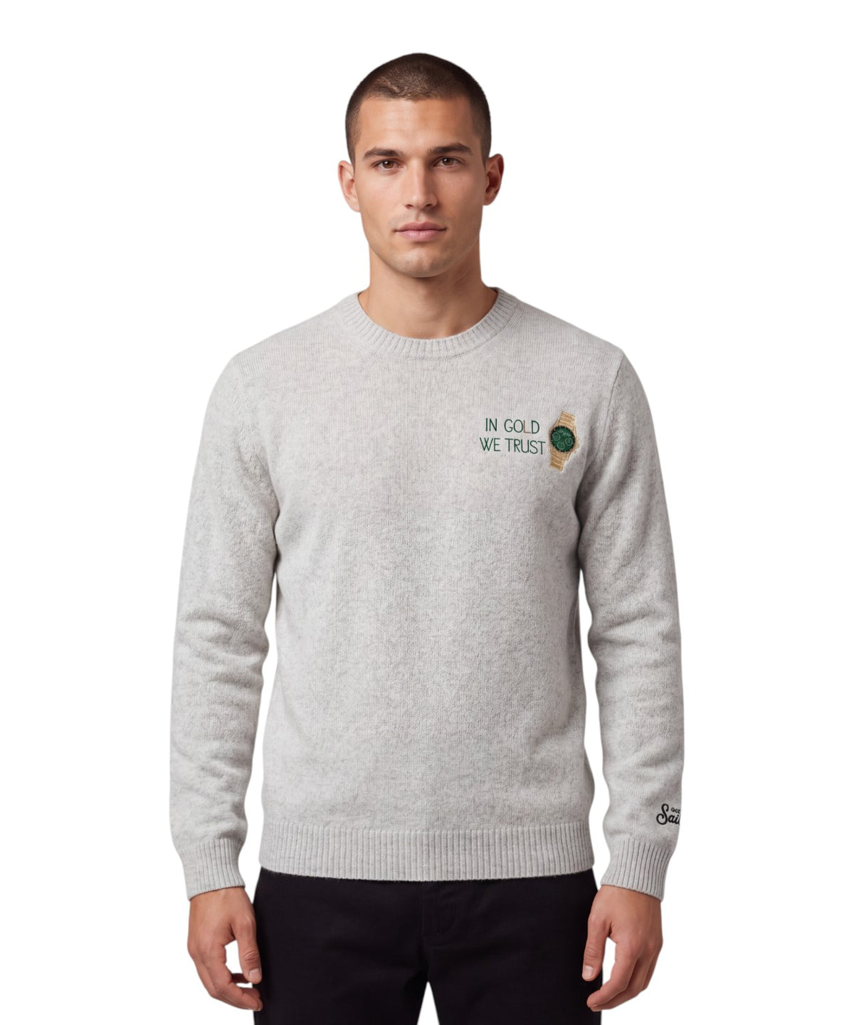Pull Heron Light avec broderie "Sommelier..."